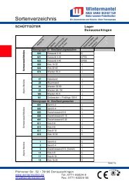 P-Preisliste Lager Donau 02.2009 PDF - Meichle & Mohr GmbH