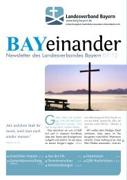 BAYeinander - Baptisten Bayern