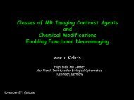 Classes of contrast agents and chemical modifations ... - Encite