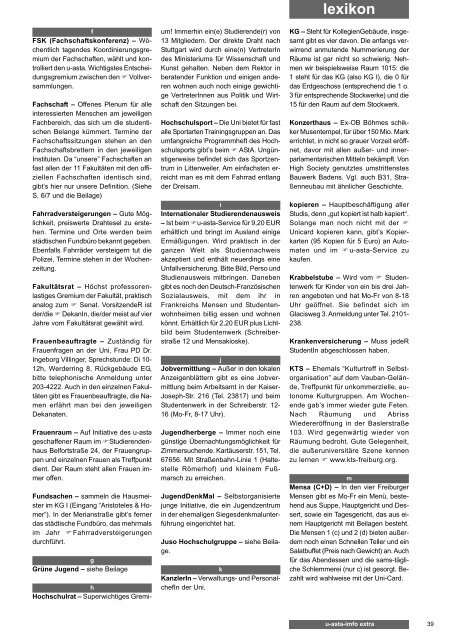 Ersti-Info 04-05.p65 - CommuniGate Pro u-asta.uni-freiburg.de ...