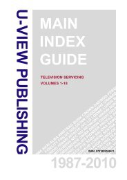 TV Index Print - U-view-circuits.co.uk