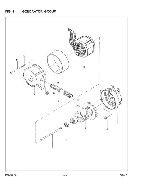 RGV2800 - GENERATOR - Jacks Small Engines