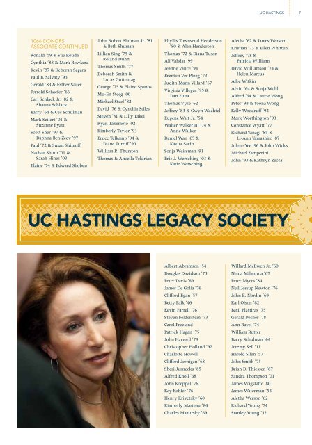 UC HASTINGS - Hastings College of the Law