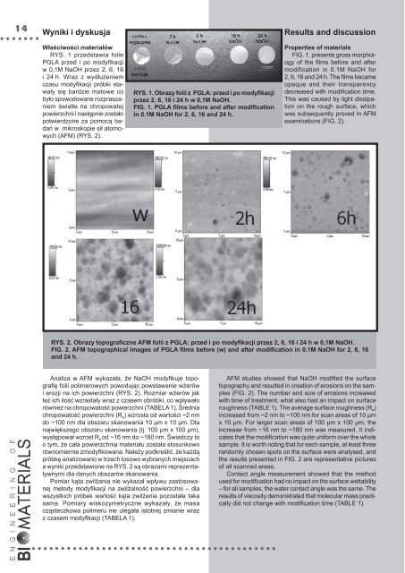 62 - Polskie Stowarzyszenie BiomateriaÅÃ³w