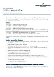 SEPA-Lastschriften - Bankhaus Neelmeyer AG