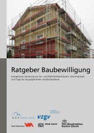 Ratgeber Baubewilligung - Gemeinde Urdorf