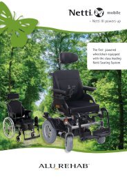 Brochure Netti Mobile - Power Wheelchair - Alu Rehab