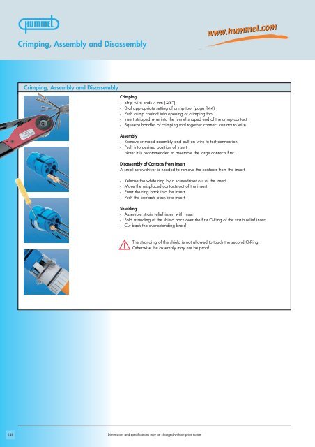 Hummel M40 Power Connectors - Pdf - Northern Connectors