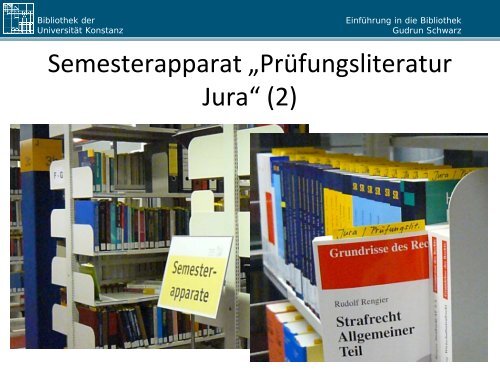 Buchbereich J - Bibliothek der Universität Konstanz