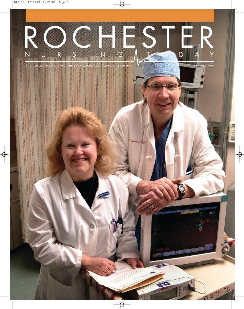 Summer 2003 - University of Rochester Medical Center