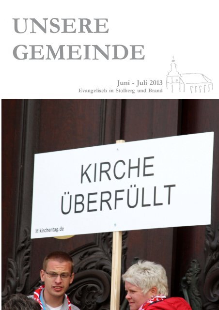 UNSERE GEMEINDE - Evangelische Kirchengemeinde Stolberg