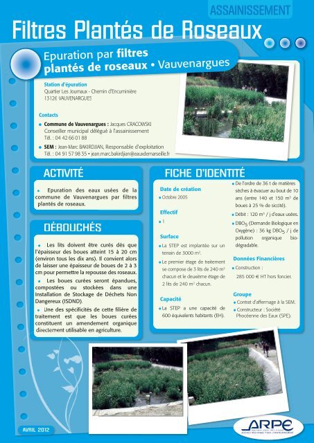 Mise en page 1 - Agence rÃ©gionale pour l'environnement (ARPE)