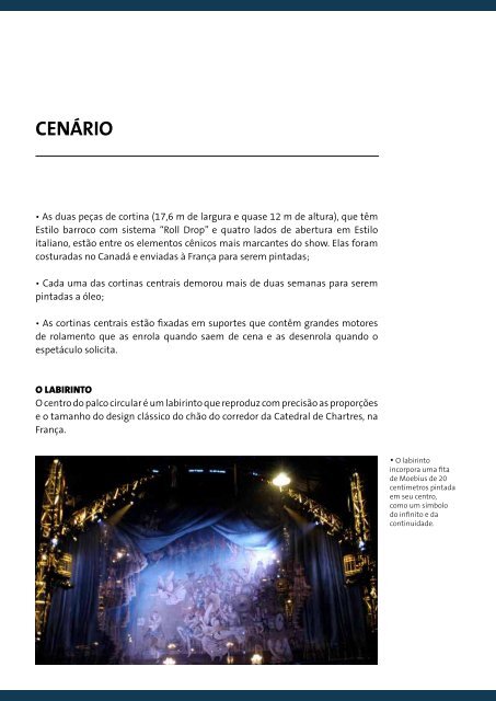 PRESS KIT - Cirque du Soleil