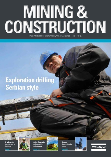 Exploration drilling Serbian style - Atlas Copco