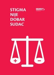 STIGMA NIJE DOBAR SUDAC - HUHIV-a