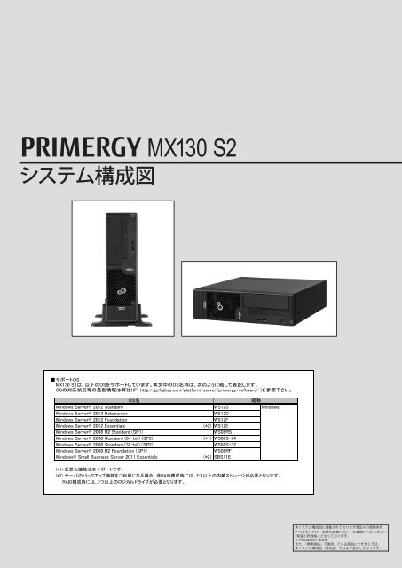Primergy Mx130 S2 A A A A A A A Aƒa