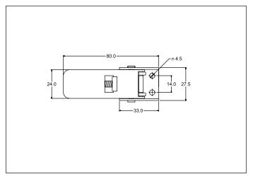 Adjustable draw/ toggle latch