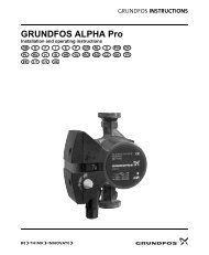 GRUNDFOS ALPHA Pro