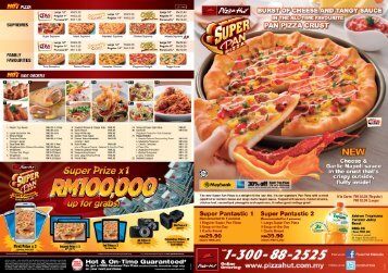 Download leaflet - Pizza Hut Malaysia