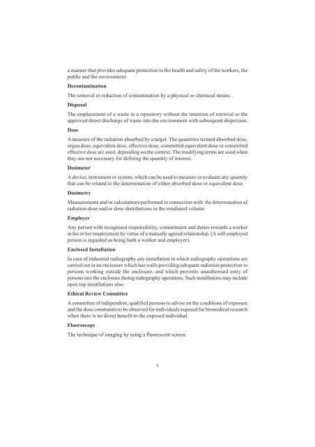 Consenting Process for Radiation Facilities - Atomic Energy ...