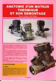 anatomie d'un moteur thermique et son demontage - Retro modélisme