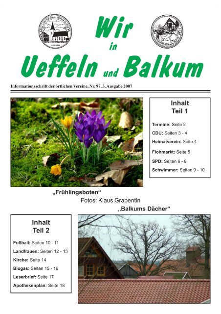 Termine - ueffeln-balkum.de