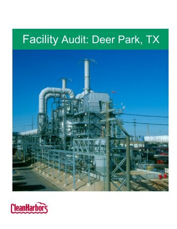 Facility Audit: Deer Park, TX - Clean Harbors