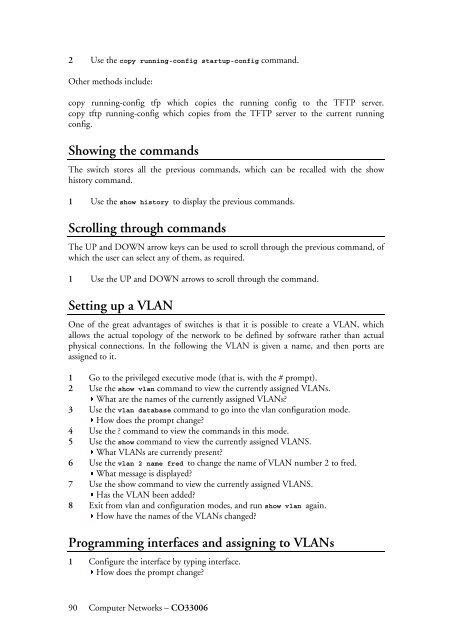 Unit 5. Switches and VLANs [PDF]