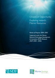 Oceans of Opportunity Exploring Ireland's Marine ... - Marine Institute