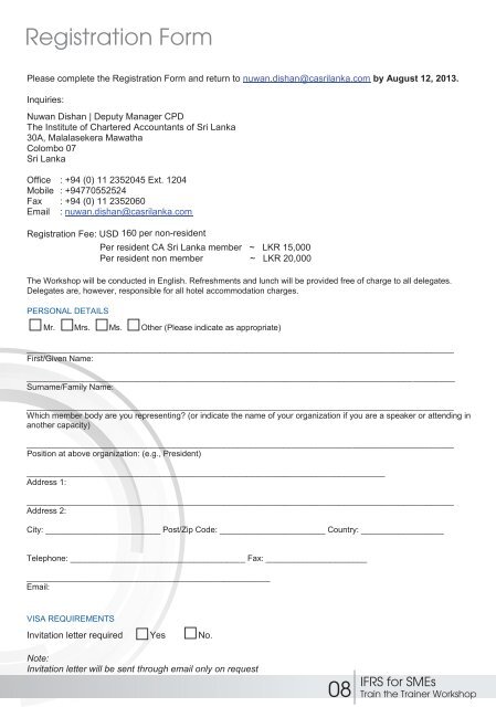 IFRS for SMEs