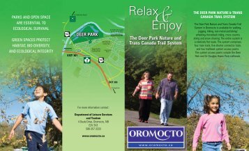 The Deer Park Nature and Trans Canada Trail ... - Town of Oromocto