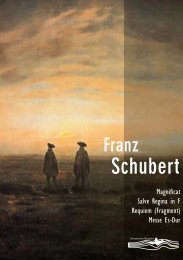 Franz Schubert - Konzertchor Burgdorf