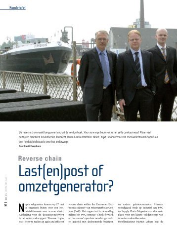 Lees dit artikel in .pdf - Supply Chain Magazine