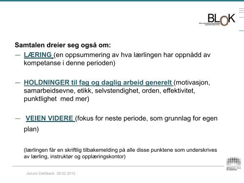 Vurdering for lÃ¦ring - lÃ¦rling-/elevmedvirkning i skole og - Udir.no