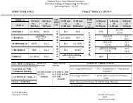 1st sem Ist shift time table 2013-14.pdf - Cummins College of ...