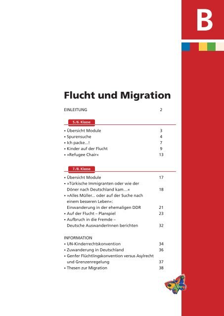 Flucht und Migration - Bunt statt braun