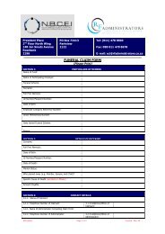 FUNERAL CLAIM FORM - nbcei