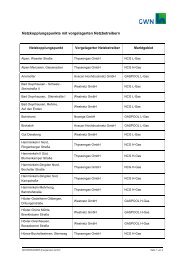 Netzkopplungspunkte - GELSENWASSER Energienetze GmbH