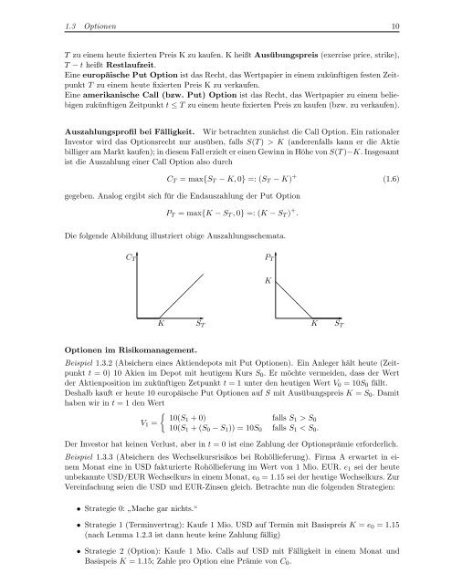 Vorlesungsskript Finanzmathematik I