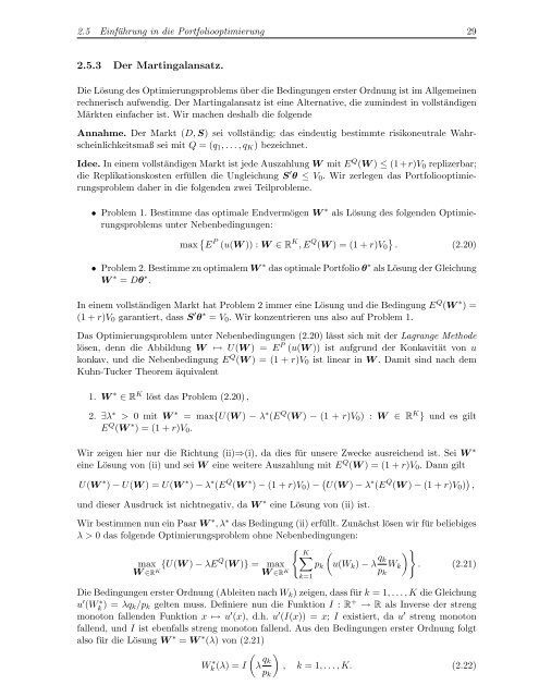 Vorlesungsskript Finanzmathematik I