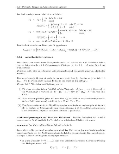 Vorlesungsskript Finanzmathematik I