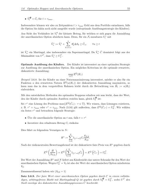 Vorlesungsskript Finanzmathematik I