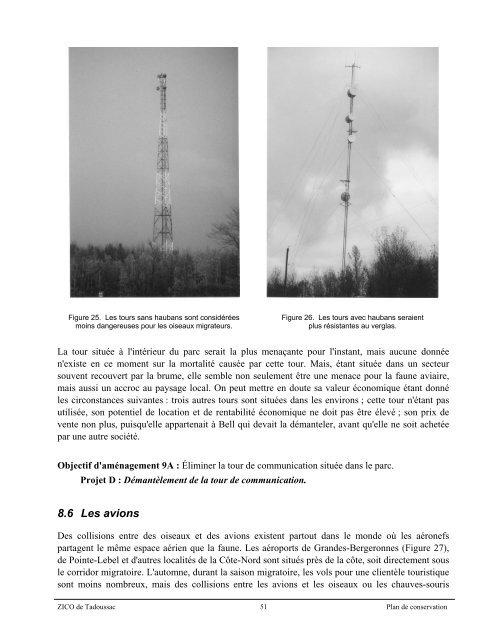 Plan de conservation - Nature Québec