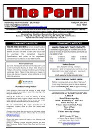 community notices community notices - Amuri Area School