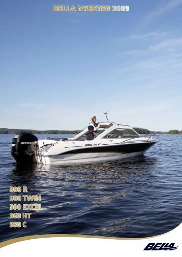 500 R 500 TWIN 500 EXCEL 560 HT 580 C BELLA NYHETER 2009