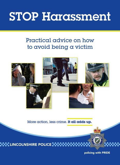 Stalking and Harassment Booklet.pdf - Lincolnshire Police