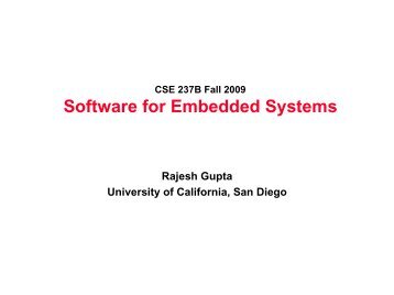 IEC Class Software for Embedded Systems - MESL