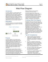 Web Flow Diagram