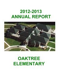 Oaktree Elementary School - Goodrich Area Schools