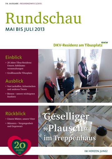 Ausgabe Mai 2013 - DKV-Residenz am Tibusplatz